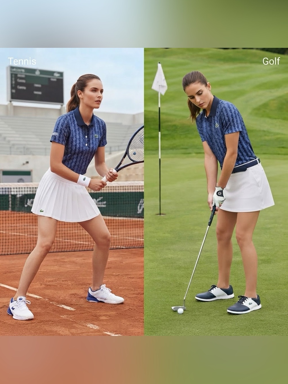Lacoste Regular Fit UV Protect Golf/Tennis Polo Size XS (34-2)
